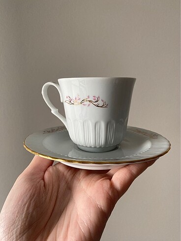  Beden Güral Porselen Vintage Çay Seti
