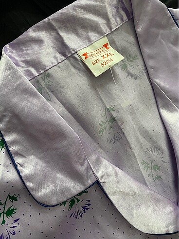 Saten Alt üst Pijama (Kadın) XXL/52-54 - Görsel 4