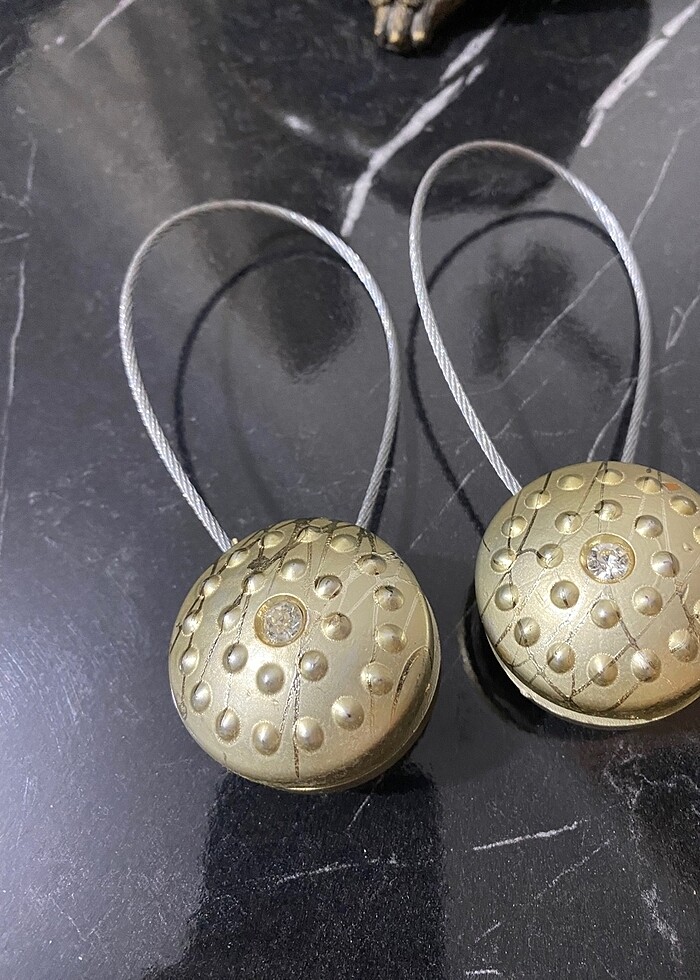 Perde Tokası mıknatıslı 2 Adet - Görsel 4