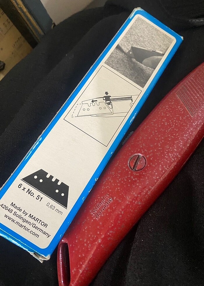 Falçata/Maket Bıçağı MARTOR SOLİNGEN - Görsel 3