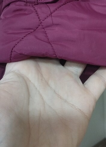 xl Beden bordo Renk Bayan mont