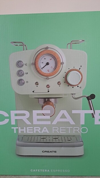 Create thera retro espresso makinesi