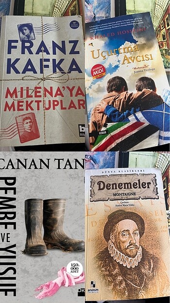 Roman ( milenaya mektuplar- uçurtmaya vurmasınlar- pembe ve yusu