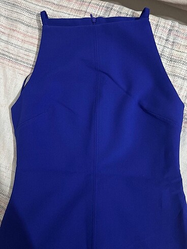 Zara Halter yaka mini elbise