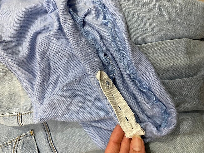 Hamile kot pantolon - Görsel 5