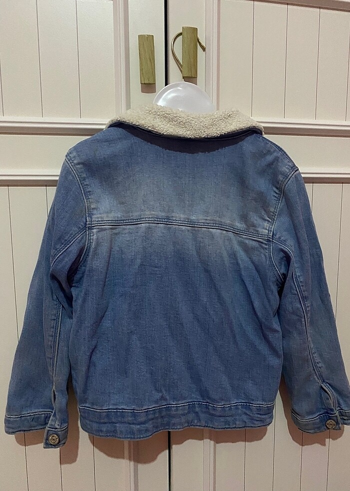 Kız çocuk kot ceket - Görsel 2