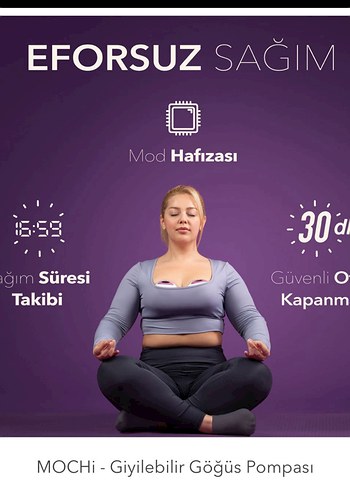 Beden Renk Mochi Giyilebilir Göğüs Pompası
