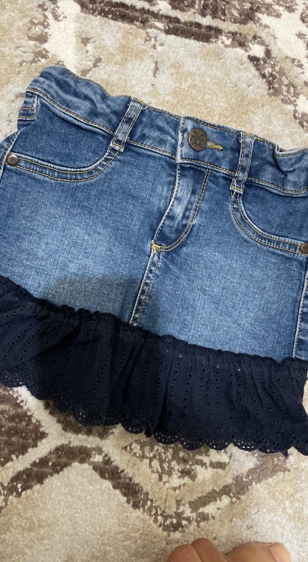 Kız çocuk kot etek - Görsel 2