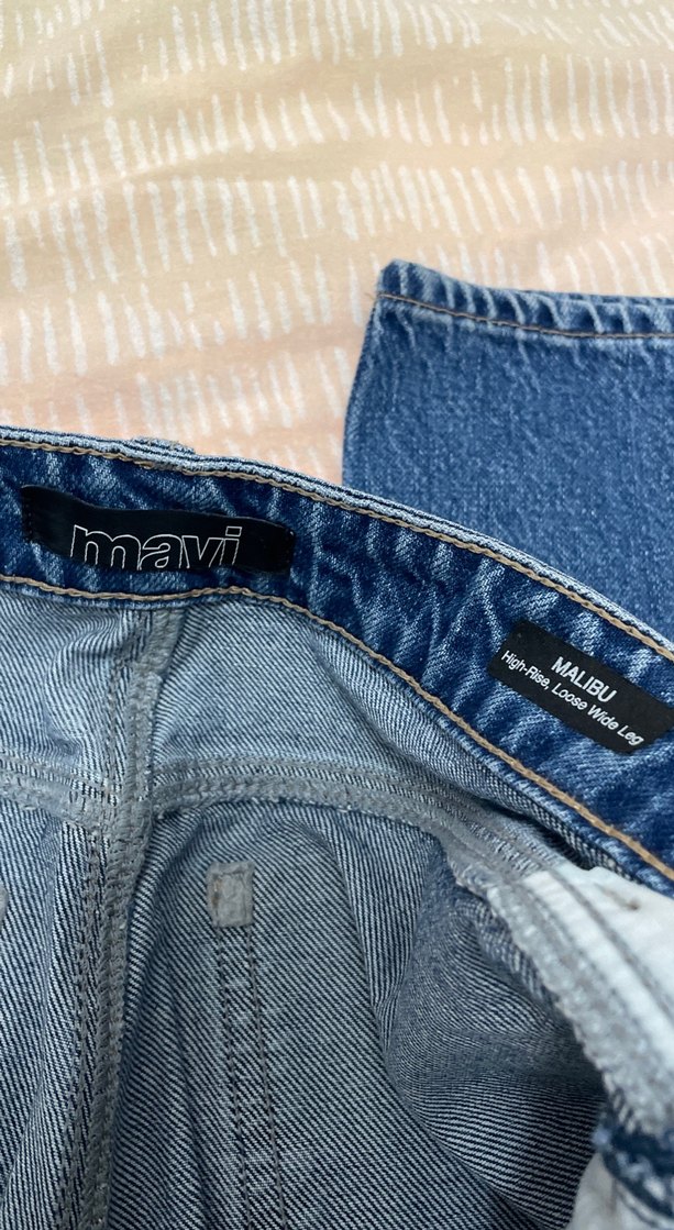 Kadın wide leg jeans - Görsel 3