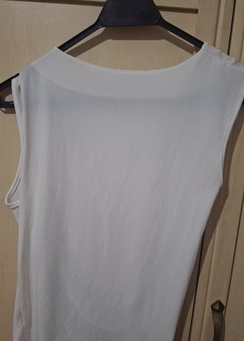 Happines Kolsuz Dökümlü Keten Bluz - Görsel 2