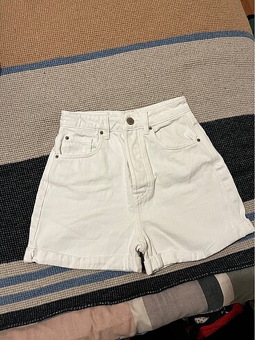 Stradivarius jean şort mom