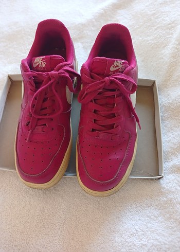 Nike Pembe Nike Air Force Kadin Spor Ayakkabi