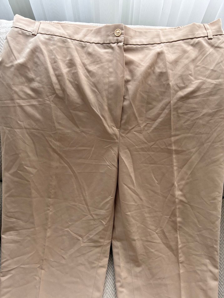 Bej Düz Kesim Pantolon — görsel 4/6