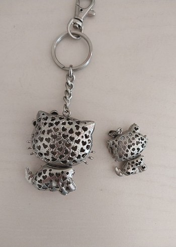 hello kitty celik Anahtarlık ve kolye ucu - Görsel 6
