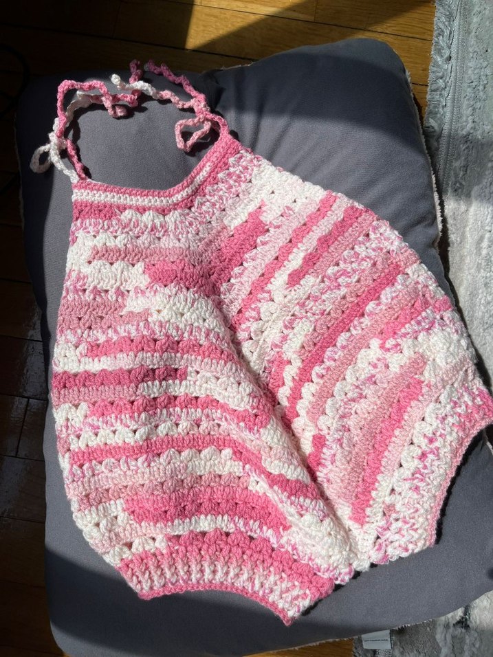 Pembe Bağlamalı Bebek Tulum - Görsel 4