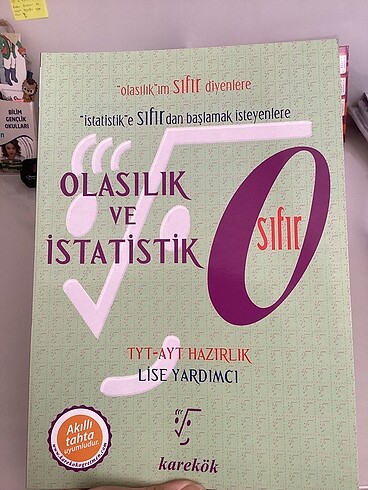 Olasılık ve İstatistik-Karekök Yayınları