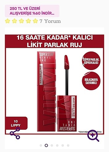 Maybellina Super Stay Winly No 10