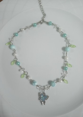 Kelebek Kolye - Görsel 6