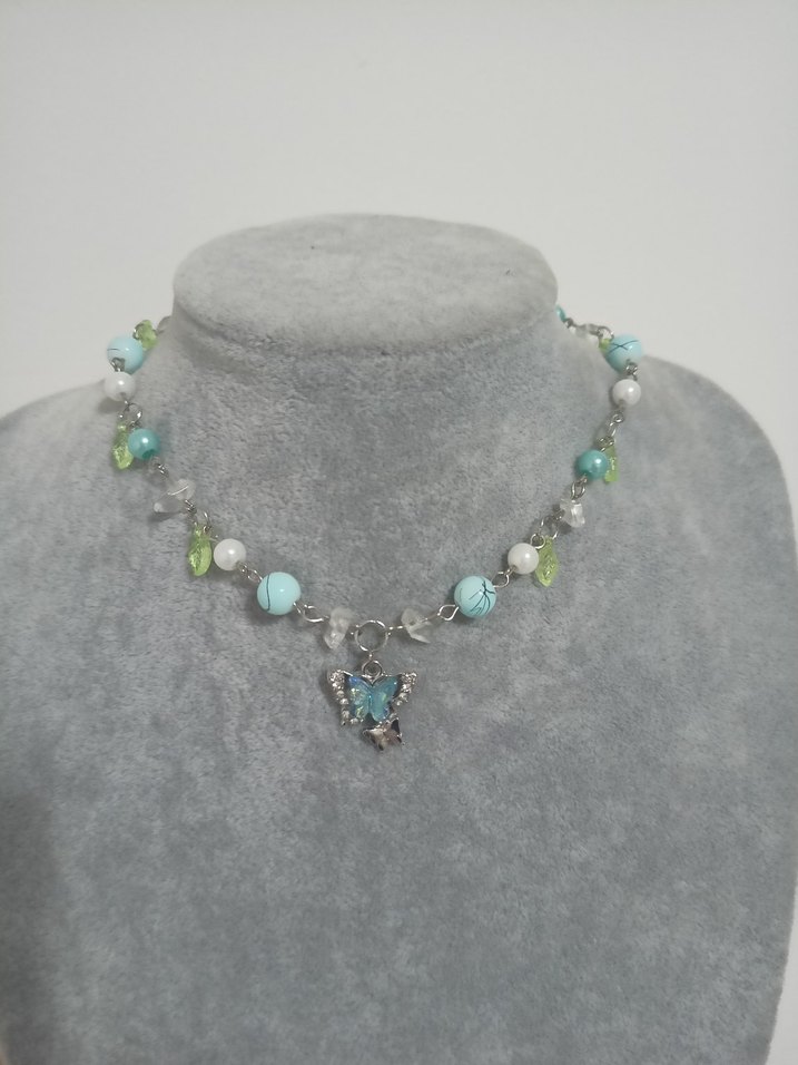 Kelebek Kolye - Görsel 3