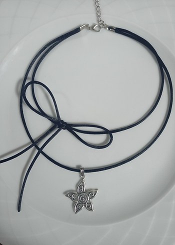 Spiralli Yıldız Kolye - Görsel 3