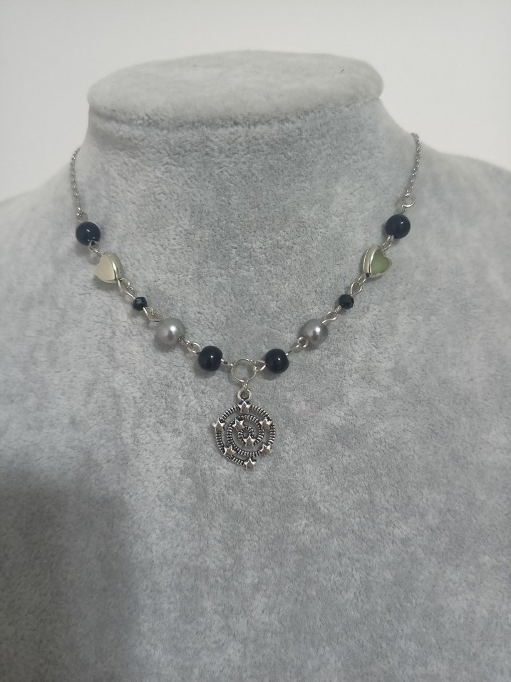 Spiralli Y2k Kolye - Görsel 3