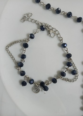 Spiralli kolye bileklik set - Görsel 4