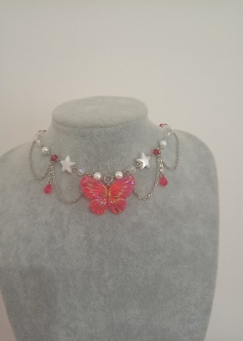 Butterfly Y2k kolye - Görsel 7