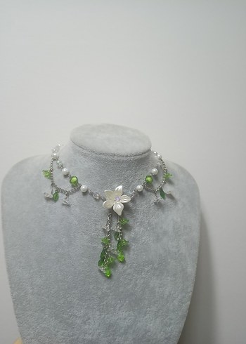 Green Fairycore kolye - Görsel 4