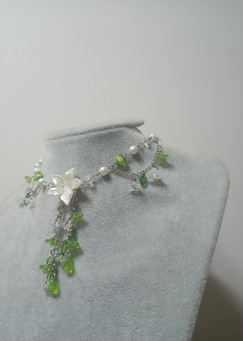 Green Fairycore kolye - Görsel 2