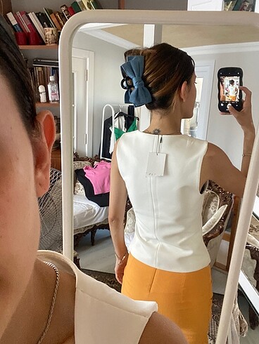 Zara Zara Beyaz Top