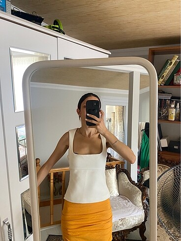 Zara Beyaz Top