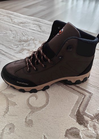 LETOON  Kahverengi Bağcıklı Erkek Botu - Görsel 5