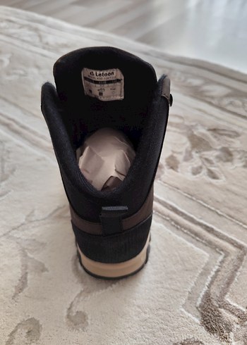 LETOON  Kahverengi Bağcıklı Erkek Botu - Görsel 6