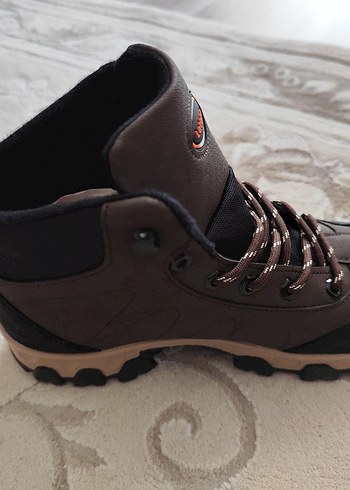 LETOON  Kahverengi Bağcıklı Erkek Botu - Görsel 4