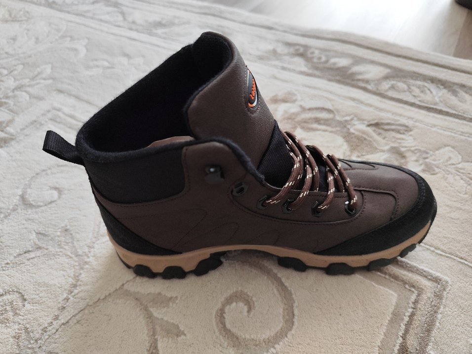 LETOON  Kahverengi Bağcıklı Erkek Botu - Görsel 4