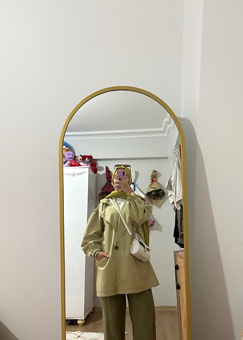 Camel Midi Kadın Trençkot