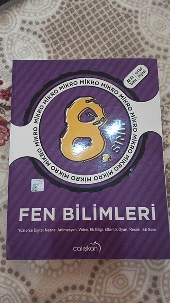 8.sınıf Fen Bilimleri Konu Anlatımlı Soru Bankası