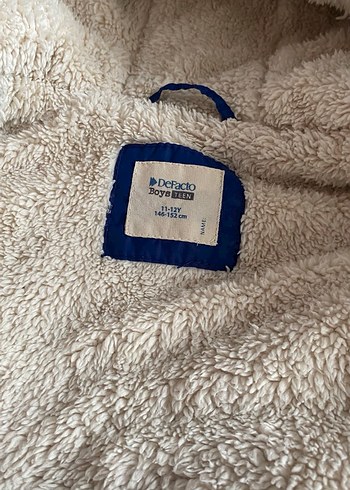 Mavi Fermuarlı Erkek Çocuk Mont - Görsel 4