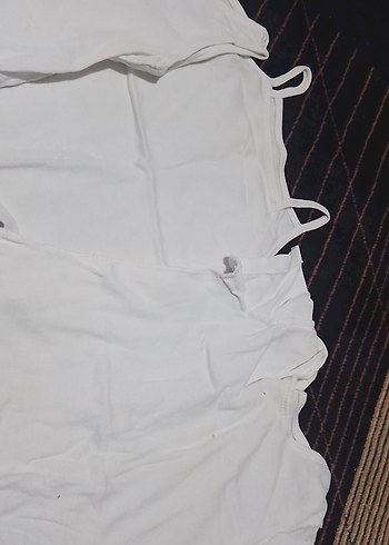 Beyaz Çocuk Atlet 3'lü Paket - Görsel 2