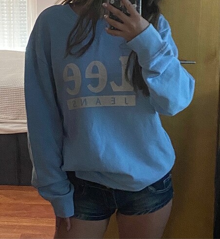 Lee Lee mavi sweatshirt