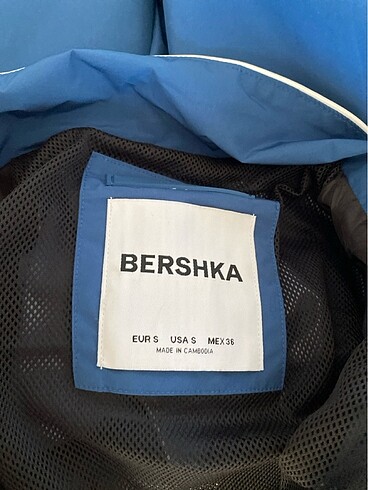 s Beden mavi Renk Bershka mavi ceket