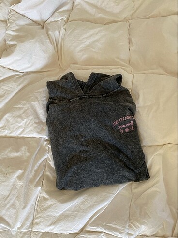 Gri sweatshirt kadın
