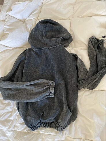 m Beden Gri sweatshirt kadın