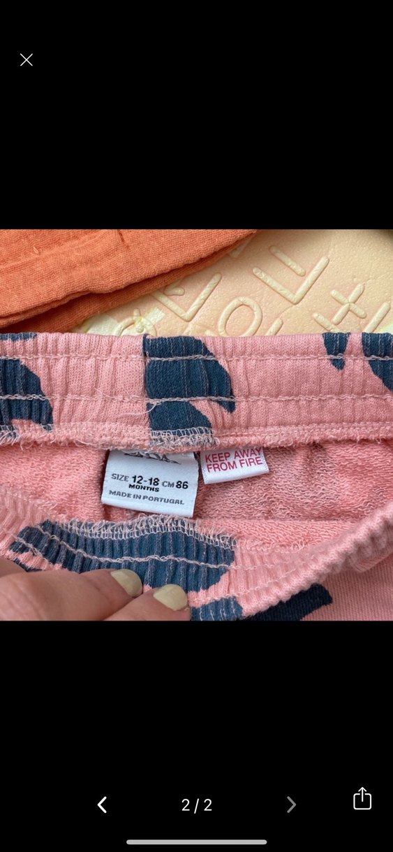 Kız Çocuk Pembe Bağcıklı Şort - Görsel 2