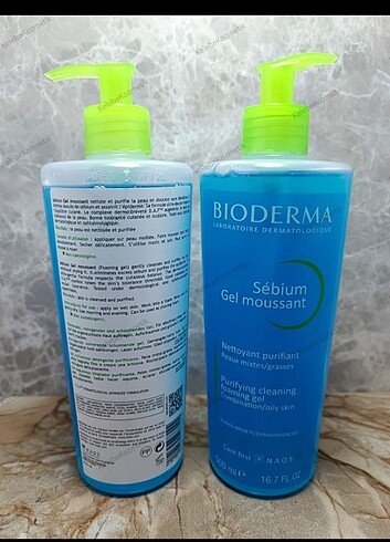 Bioderma yüz temizleyici 