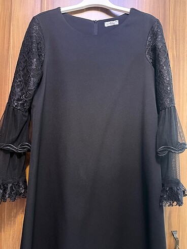 Tunik kolları tül