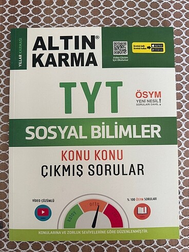 Tyt sosyal bilimler test kitabı