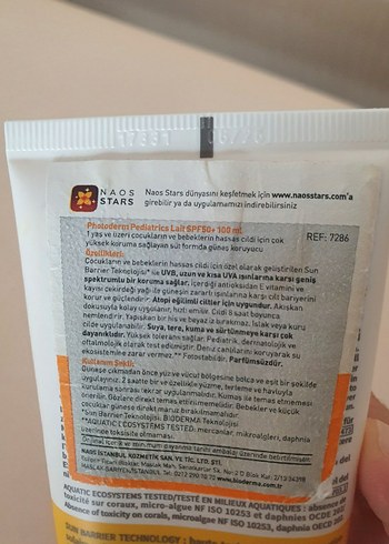 Bioderma Bioderma Photoderm Pediatrics SPF 50+ Güneş Kremi 100 ml