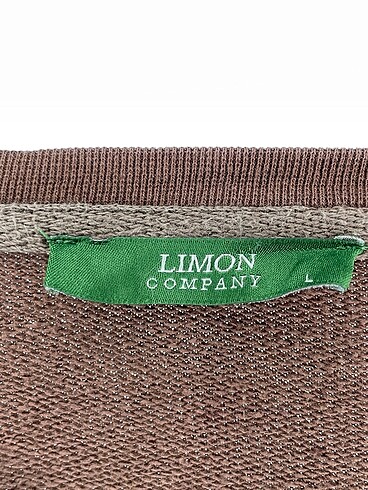 l Beden kahverengi Renk Limon Company Sweatshirt %70 İndirimli.