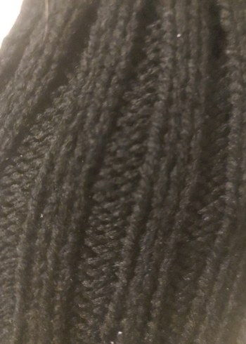 Zebra Desenli Siyah Midi Kadın Ceket - Görsel 3